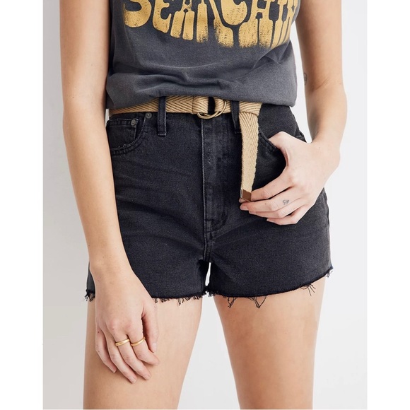 Madewell The Momjean Short in Encino Wash - Picture 1 of 7